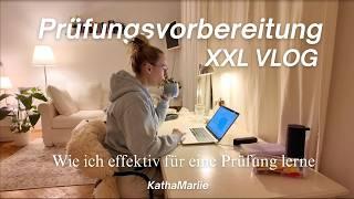 XXL VLOG Prüfungsvorbereitung I Wie ich mich effektiv auf eine Prüfung vorbereite I KathaMariie