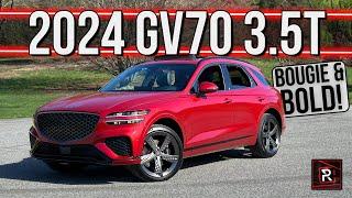 The 2024 Genesis GV70 3.5T Sport Prestige Is Strikingly Posh Compact Luxury SUV