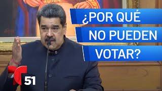 ¿Por qué los venezolanos en EEUU no pueden votar?