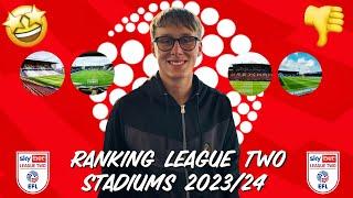 “THE BEST STADIUM IN LEAGUE TWO IS ___________!” Ranking League Two Stadium’s 2023/24!