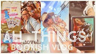 ALL THINGS BOOKISH VLOG  | Bookstagram Event, New Book Marks, What I’ve been reading + more! 