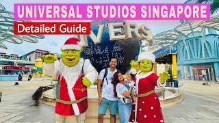 Universal Studios Singapore detailed guide | Places to visit in Singapore | Singapore Tourist places