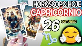 CUIDADO UMA PROFECIA DIVINA É CUMPRIDA Capricórnio  26 Outubro 2024 Horoscopo do dia de hoje 