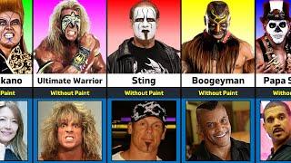 WWE Wrestlers Without Face Paint