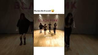 blackpink dancing for Indian song |blackpink meme | #blackpink #jisoo #rosé #jennie #lisa #shorts