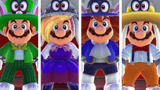 Super Mario Odyssey - All Broodal Costumes