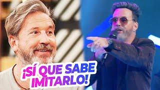 ¡IGUALITO! El imitador de Ricardo Montaner cantó "Me va a extrañar" y "Cachita" y fue genial