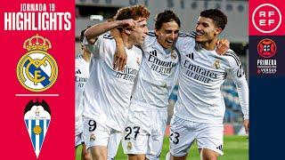 Resumen #PrimeraFederación | Real Madrid Castilla 2-0 CD Alcoyano | Jornada 19 | Temporada 2024/25