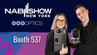 PTZOptics at NAB NY 2024 Promo