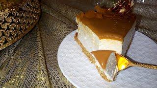 [recettes hanan وصفات حنان]طريقة عمل تشيز كيك سهلة وغير مكلفة في المنزل