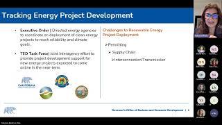 Webinar Renewable Energy Permitting Initiative & Battery Energy Storage System (BESS) March 26, 2025