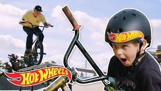 Hot Wheels Pros Surprise Kid With This | Challengers | @HotWheels