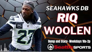 Seattle Seahawks DB Riq Woolen joins Bump and Stacy to talk about Seahawks OTA's