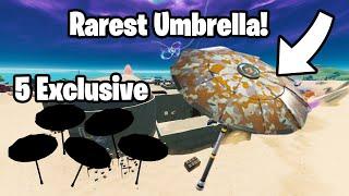 The Rarest Umbrellas in Fortnite! | Every Umbrella Ever Released