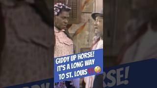 THAT TIME Fred TRIED to ride Aunt Esther to St Louis #funnyshorts