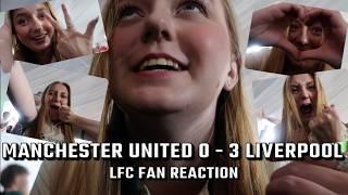 Manchester United 0 - 3 Liverpool - LFC Fan Reaction at Hotel Anfield!