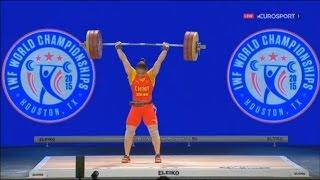 2015 World Weightlifting Championships. women 75kg \ Чемпионат мира женщины до 75кг