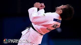 Kazakhstan’s Yeldos Smetov wins evasive judo gold medal | Paris Olympics | NBC Sports