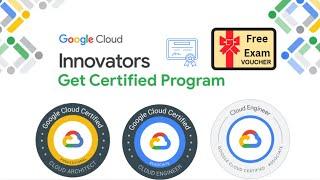 Google Cloud Innovators Get Free Certificate Program || 100% no cost exam voucher worth Rs. 8000