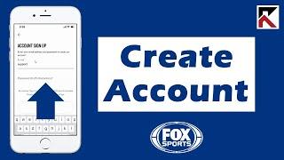 How To Create Account Fox Sports App