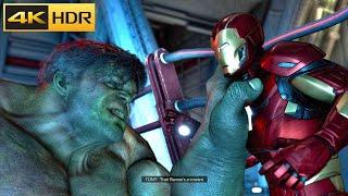 Marvel's Avengers Hulk Vs Iron Man Fight Scene 4K ULTRA HD 60FPS HDR