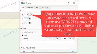 Using PID to control the heat of a coffee roast in Artisan software