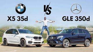 The Mercedes Benz GLE Vs the BMW X5 the ultimate test on luxury and Performance! #carnversations