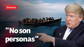 Donald Trump dijo que los MIGRANTES indocumentados "no son personas"