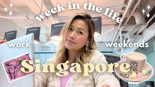 SINGAPORE week in the life  9-5 corporate office worker, favourite bars & hawker centres