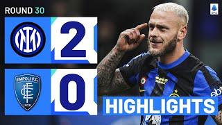 INTER - EMPOLI 2-0 | HIGHLIGHTS | Dimarco Inspires League Leaders | Serie A 2023/24