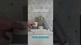 Counter clutter a problem?