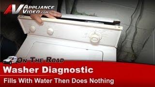 Maytag Washer Repair - Fills With Water Then Does Nothing - Timer