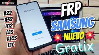 ¡ADIOS FRP! NUEVO Como Eliminar cuenta Google Samsung sin costo 2024 a22 a12 a32 a04 a05 etc..