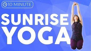 10 minute Morning Yoga Stretch ️ SUNRISE YOGA