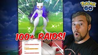 Over 100 Shiny Shadow Mewtwo Raids and THIS is what we got!