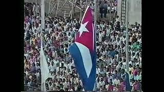 Cuba National Anthem "La Bayamesa" at the 1991 Pan American Games Opening Ceremony