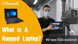 Mil-Spec 810G drop test—EMDOOR X33 rugged laptop