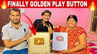 Golden Play Button - Unboxing  ~Youtube 1 Million Subscribers Completion  ~ Gulshan Dixit