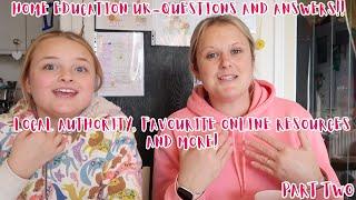 Local Authorities, Favourite online resources and more! Home education UK - Questions and answers!