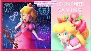 Winning Action With Princess Peach (January 2023)