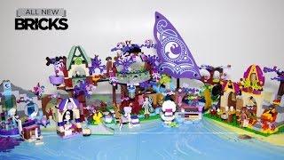 Lego Elves 41075 Treetop Hideaway with Bakery - Ship - Spa - Workshop Speed Build