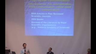 Crisis Communication: Mapping the Message; October 24, 2006