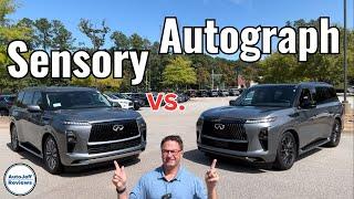 * Battle * 2025 Infiniti QX80 Sensory vs Autograph!