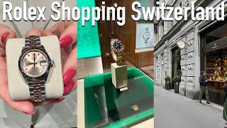 Rolex Watch Shopping Zurich Switzerland Bucherer Beyer &Watch Museum  Daytona Submariner GMT Master?