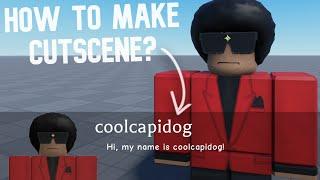 How to Make CUTSCENE? | Roblox Studio Tutorial