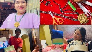 Daily vlog : Gold shopping worth ₹1,30,000 saree shopping, proud me||Dee vlogs kannada||