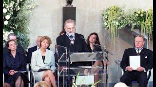 Professor Geremek on freedom - 4 Freedoms Awards ceremony by the Roosevelt Foundation, 2000