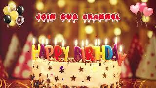 Happy Birthday Song with Your NAME - Join Our Channel - Happy Birthday to You!