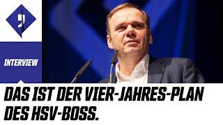 Das ist der Vier-Jahresplan des HSV-Boss | Rautenperle Interview | HSV-Mitgliederversammlung 2020