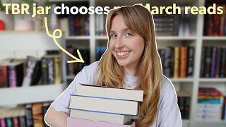 TBR prompt jar chooses my March reads! 🫙 March TBR 2025